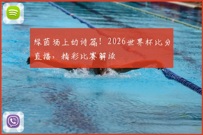 绿茵场上的诗篇！2026世界杯比分直播，精彩比赛解读