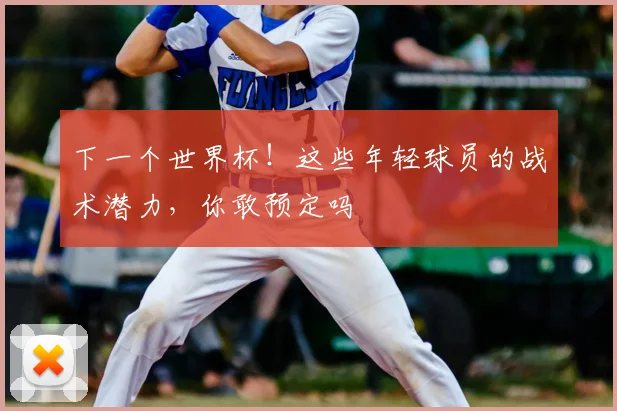 下一个世界杯！这些年轻球员的战术潜力，你敢预定吗